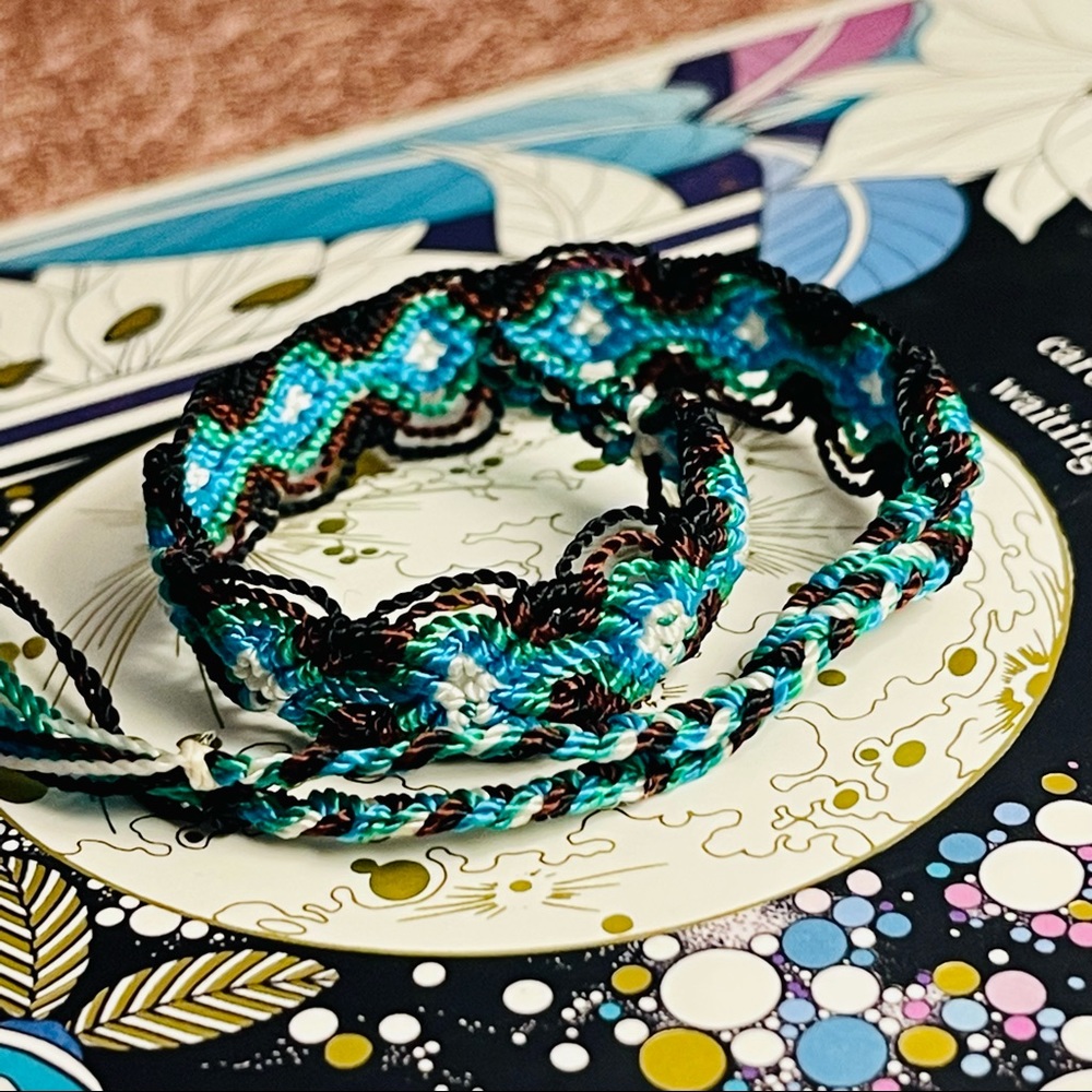 Hand woven bracelet